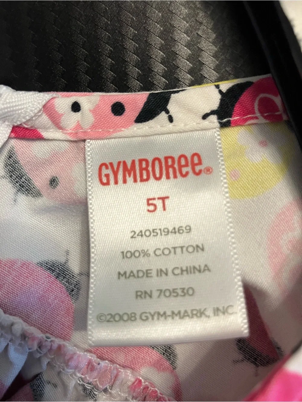 Gymboree Pink Multi Ladybug Print Tie-Shoulder Sundress